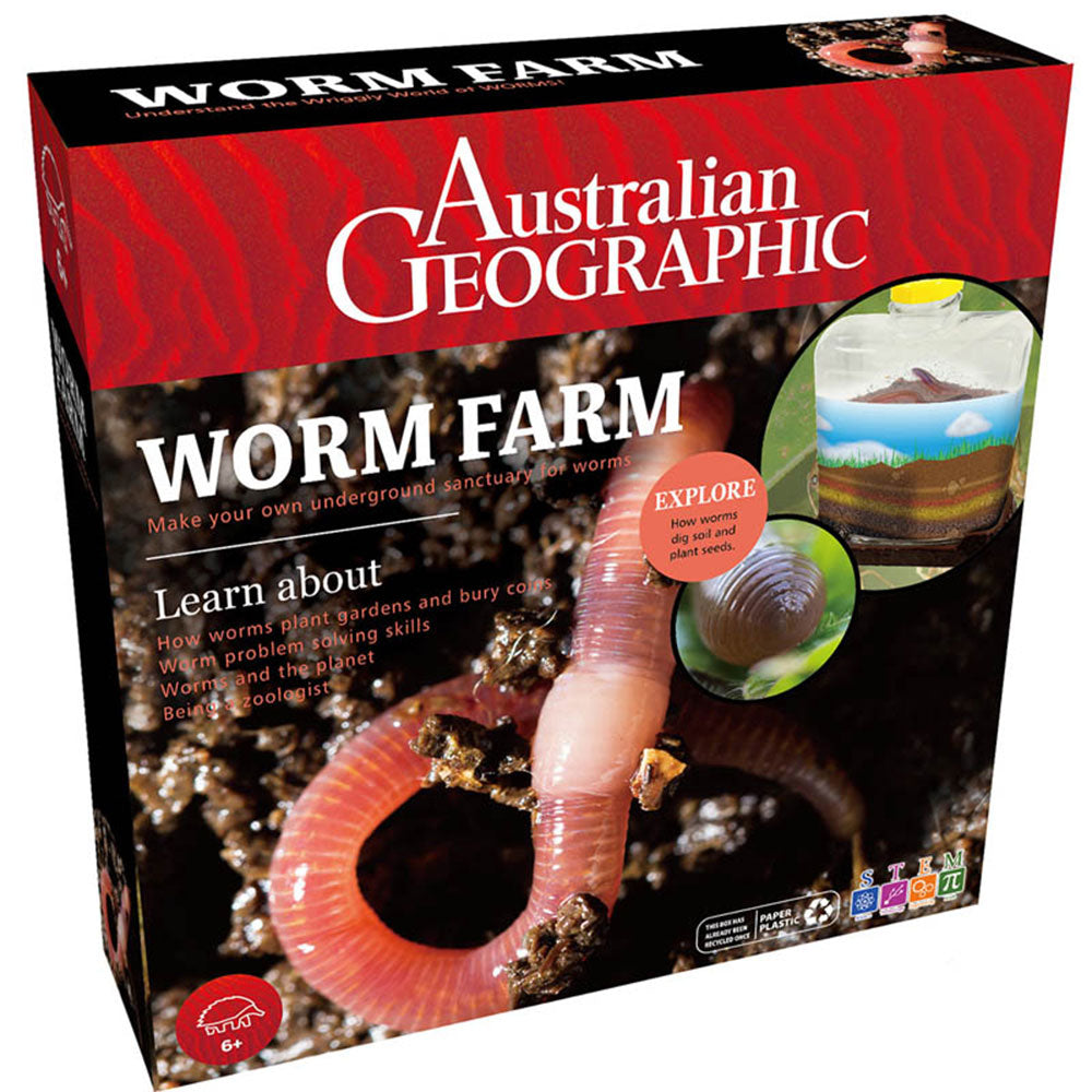 Australian Geographic: Worm Farm