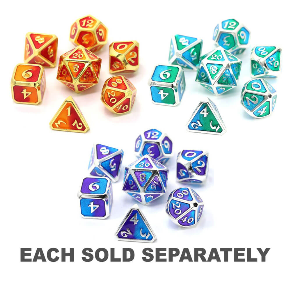 Die Hard Dice Metal Set Polyhedral Spellbinder