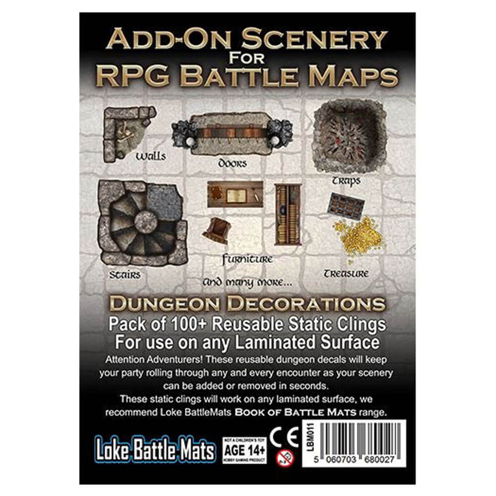 Add On Role Playing Game Maps Dungeon Decorations