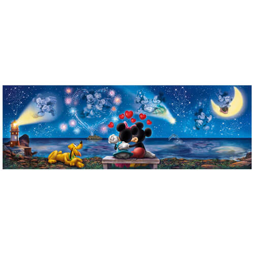 Clementoni Disney Puzzle Mickey and Minnie Panorama (1000)