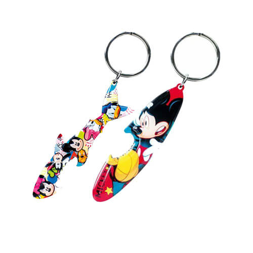 Keyring Pewter Bottle Opener Mickey Mouse