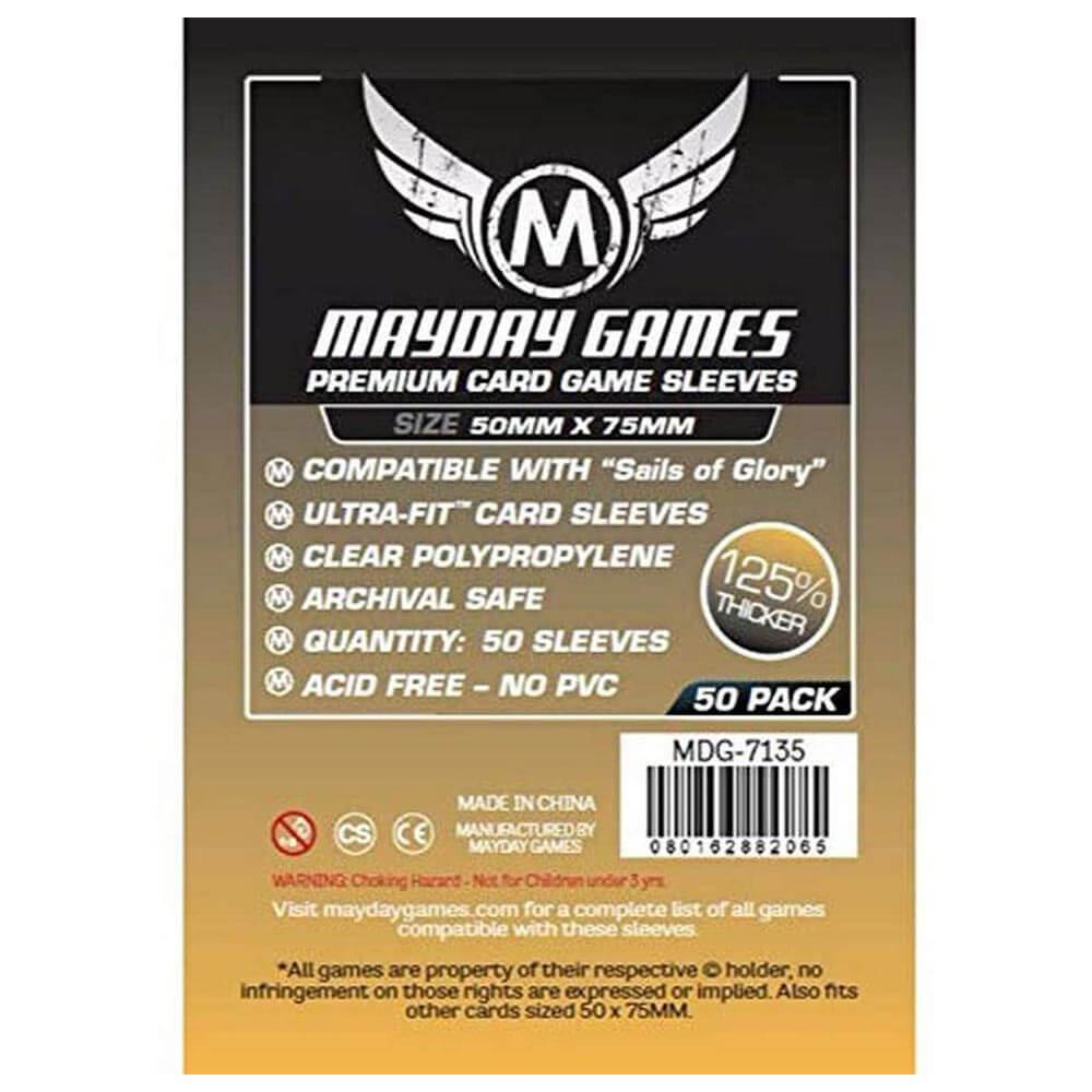 Mayday Premium Custom Card Sleeves (50 X 75mm)