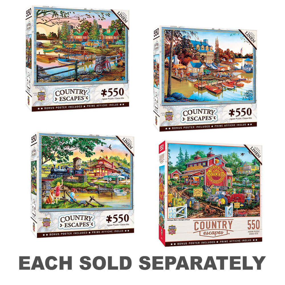 MP Country Escapes Puzzle (550 pcs)