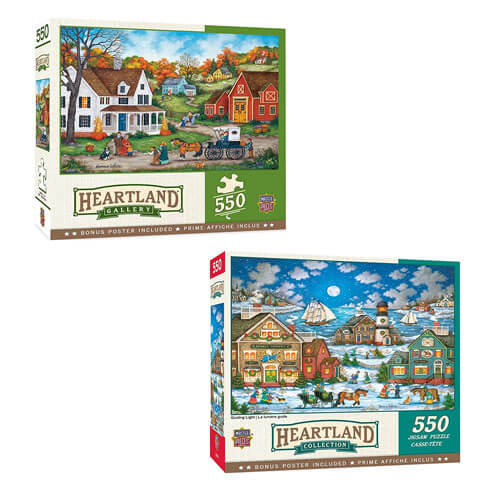 MasterPieces Heartland 550pc Puzzle