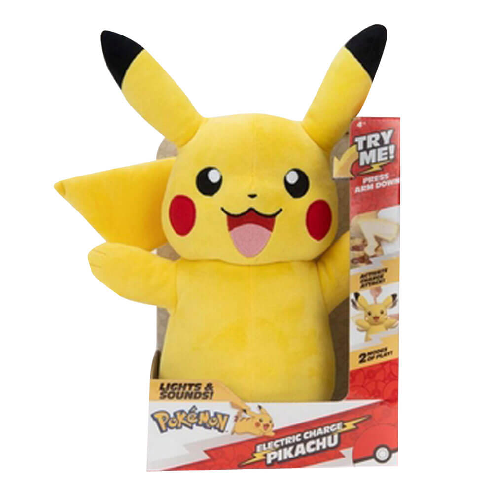 Pokemon Pikachu Electric Charge Plush