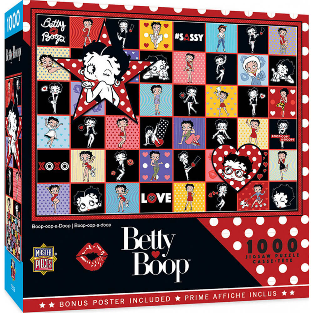 MasterPieces Betty Boop Boop-oop-a-Doop Puzzle 1000pc