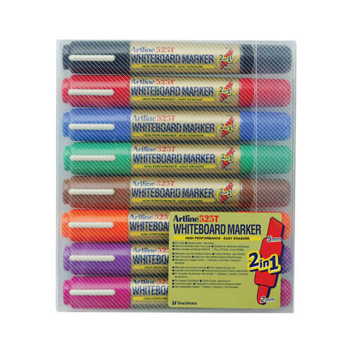 Artline Whiteboard Marker Dual Nib Assorted