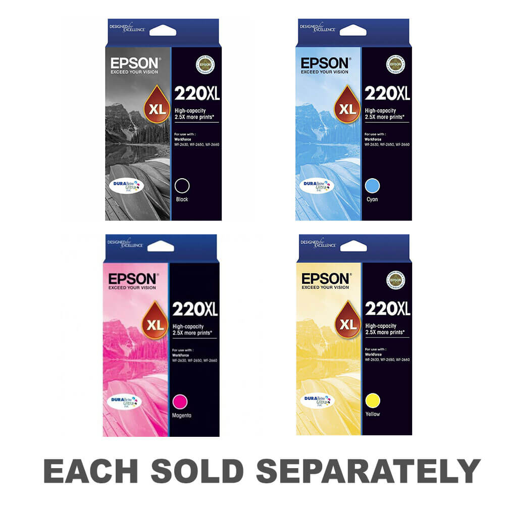 Epson High-capacity Inkjet Cartridge 220XL