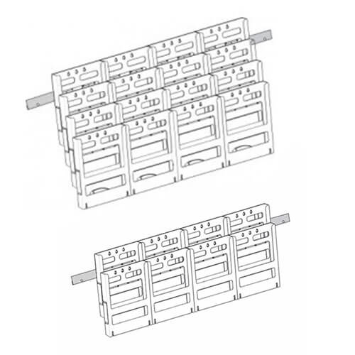 Deflecto LitLoc Brochure Holder Display