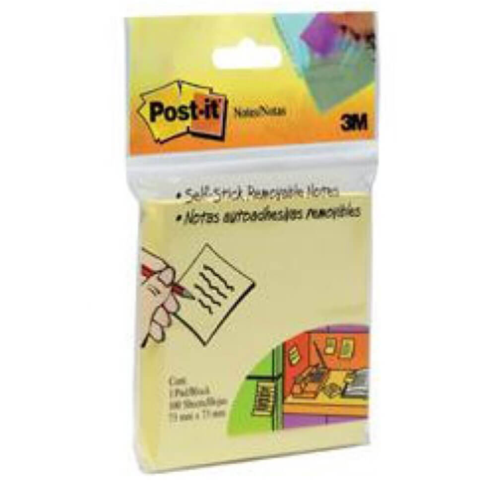 Post-it Notes 100 Sheets 76x76mm (Yellow)