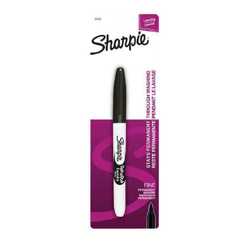 Sharpie Rub-a-Dub Laundry Marker (Black)