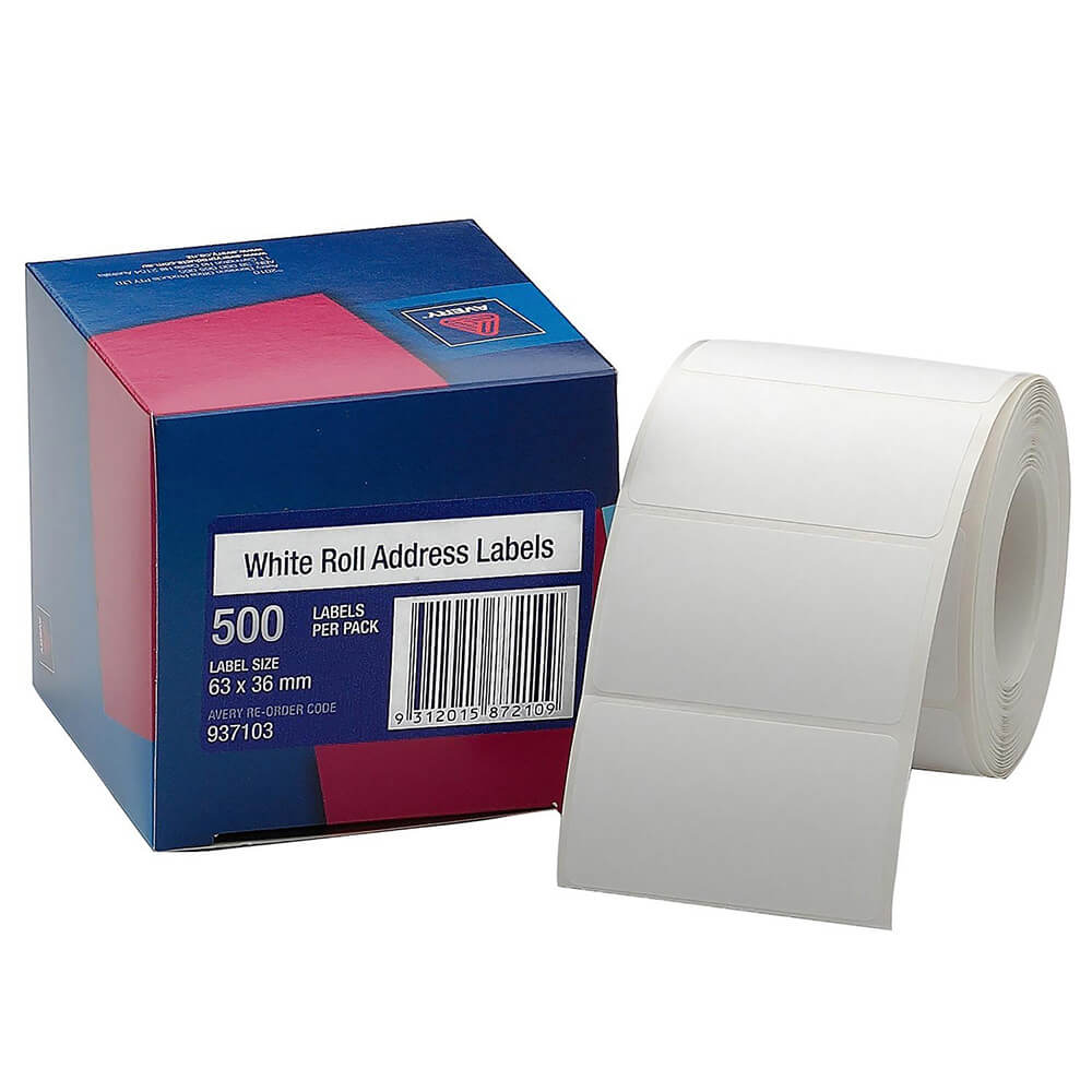 Avery Address Label Dispenser (Box of 500)