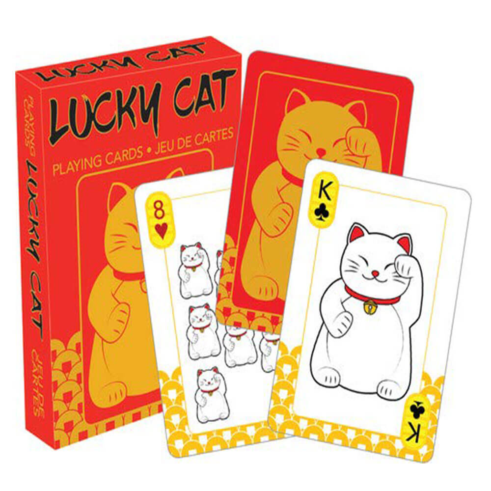 Lucky Cat Playing Cards